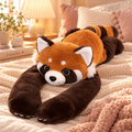 Peluche lestée Panda roux — modèle 800 g et 60 cm